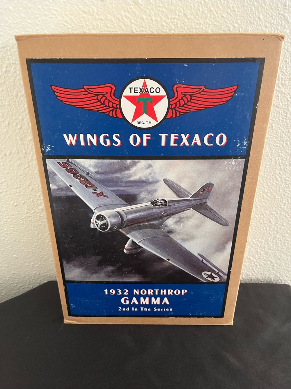 Brand New Wings of Texaco 1932 Northrop Gamma Vintage Aviation Model Airplane